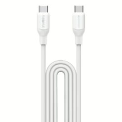 Momax สายชาร์จ รุ่น 1-Link ชาร์จไว 60W PD 3.0 USB-C to C (ยาว 1.2m) - สี White