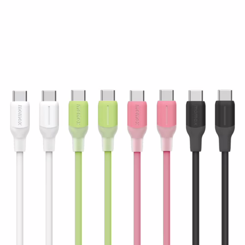 Momax สายชาร์จ รุ่น 1-Link ชาร์จไว 60W PD 3.0 USB-C to C (ยาว 1.2m) - สี White