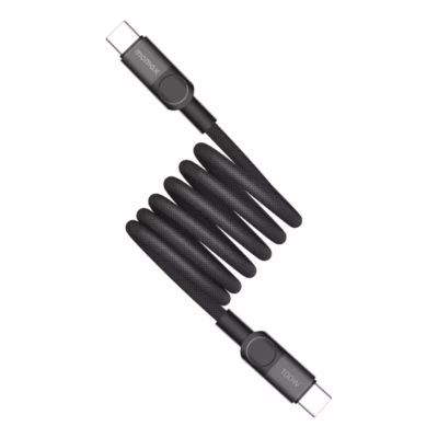 Momax สายชาร์จ รุ่น Mag.Link ชาร์จไว PD QC 3.0 100W USB-C to C (ยาว 1m) - สี Black