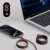 Momax สายชาร์จ รุ่น Mag.Link ชาร์จไว QC 3.0 60W USB-C to C (ยาว 1m) - สี Sandstone