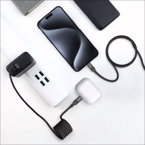 Momax สายชาร์จ รุ่น Mag.Link ชาร์จไว QC 3.0 60W USB-C to C (ยาว 1m) - สี Sandstone