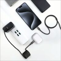 Momax สายชาร์จ รุ่น Mag.Link ชาร์จไว QC 3.0 60W USB-C to C (ยาว 1m) - สี Sandstone