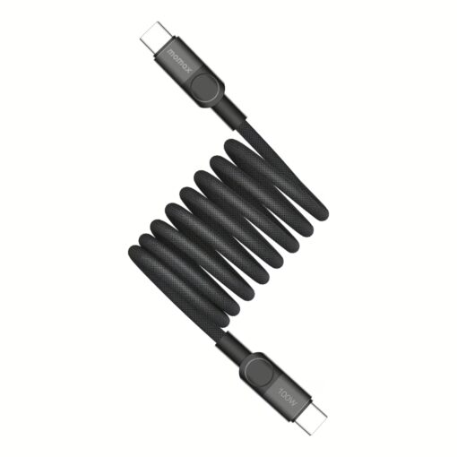 Momax สายชาร์จ รุ่น Mag.Link ชาร์จไว PD QC 3.0 100W USB-C to C (ยาว 2m) - สี Black