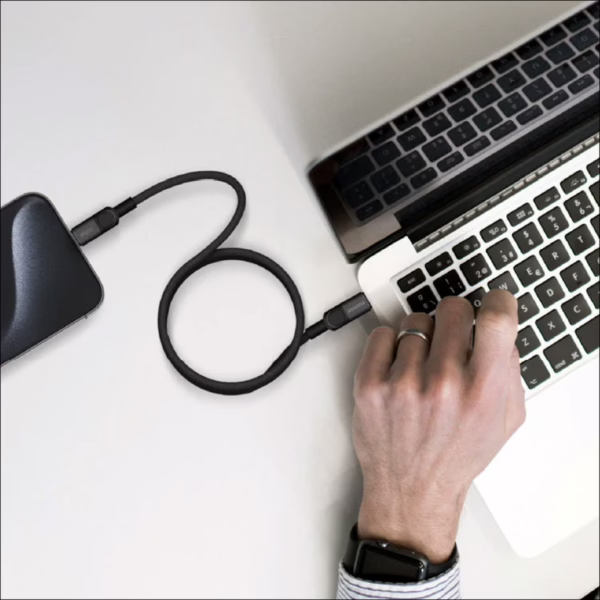 Momax สายชาร์จ รุ่น Mag.Link ชาร์จไว PD QC 3.0 100W USB-C to C (ยาว 2m) - สี Black