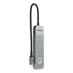 อุปกรณ์เชื่อมต่อ Momax รุ่น One Link Hub 7-in-1 USB-C 100W PD - สี Space Grey