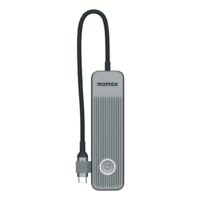 อุปกรณ์เชื่อมต่อ Momax รุ่น One Link Hub 7-in-1 USB-C 100W PD - สี Space Grey
