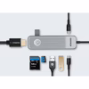 อุปกรณ์เชื่อมต่อ Momax รุ่น One Link Hub 7-in-1 USB-C 100W PD - สี Space Grey