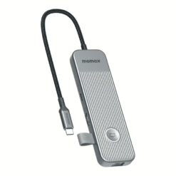 อุปกรณ์เชื่อมต่อ Momax รุ่น One Link Hub 8-in-1 USB-C 100W PD - สี Space Grey