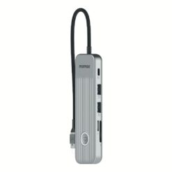 อุปกรณ์เชื่อมต่อ Momax รุ่น One Link Hub 8-in-1 USB-C 100W PD - สี Space Grey