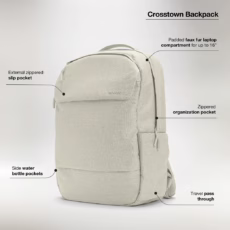 Incase รุ่น Crosstown Backpack - กระเป๋า - สี Limestone