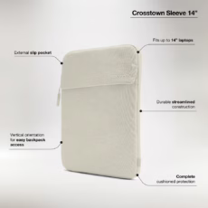 Incase รุ่น Crosstown Sleeve - ซองใส่แล็ปท็อป Laptop 14" - สี Limestone