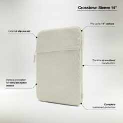 Incase รุ่น Crosstown Sleeve - ซองใส่แล็ปท็อป Laptop 14" - สี Limestone