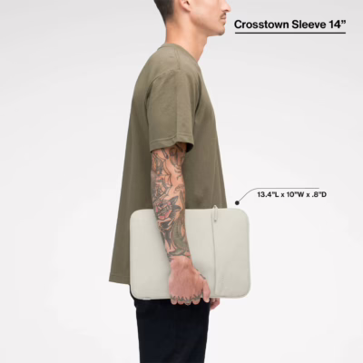 Incase รุ่น Crosstown Sleeve - ซองใส่แล็ปท็อป Laptop 14" - สี Limestone
