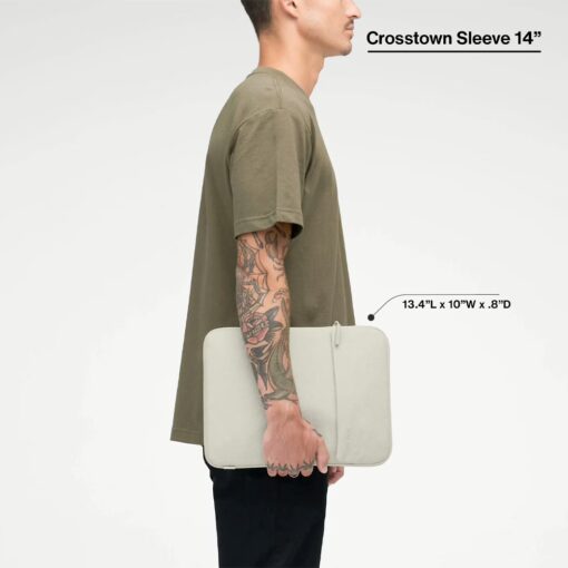 Incase รุ่น Crosstown Sleeve - ซองใส่แล็ปท็อป Laptop 14" - สี Limestone - Image 5