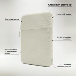Incase รุ่น Crosstown Sleeve - ซองใส่แล็ปท็อป Laptop 16" - สี Limestone