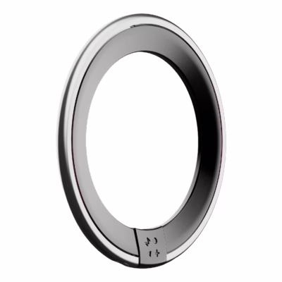 Momax รุ่น Hoop Magnetic Ring Stand - แหวนติดหลังมือถือ - สี Black