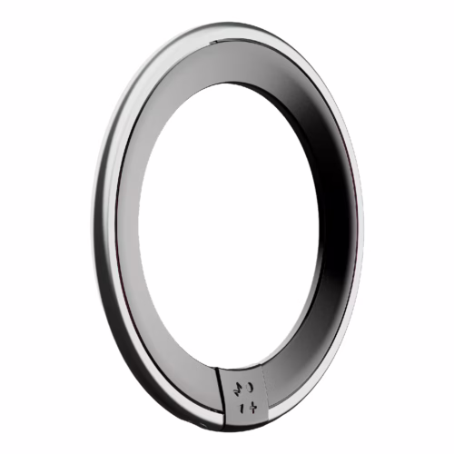 Momax รุ่น Hoop Magnetic Ring Stand - แหวนติดหลังมือถือ - สี Black