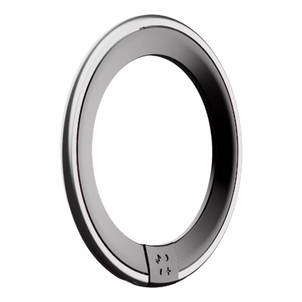 Momax รุ่น Hoop Magnetic Ring Stand - แหวนติดหลังมือถือ - สี Black