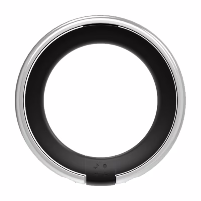 Momax รุ่น Hoop Magnetic Ring Stand - แหวนติดหลังมือถือ - สี Black