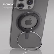 Momax รุ่น Hoop Magnetic Ring Stand - แหวนติดหลังมือถือ - สี Purple