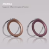 Momax รุ่น Hoop Magnetic Ring Stand - แหวนติดหลังมือถือ - สี Black