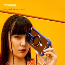 Momax รุ่น Hoop Magnetic Ring Stand - แหวนติดหลังมือถือ - สี Purple