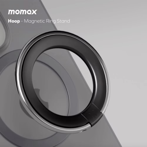 Momax รุ่น Hoop Magnetic Ring Stand - แหวนติดหลังมือถือ - สี Purple