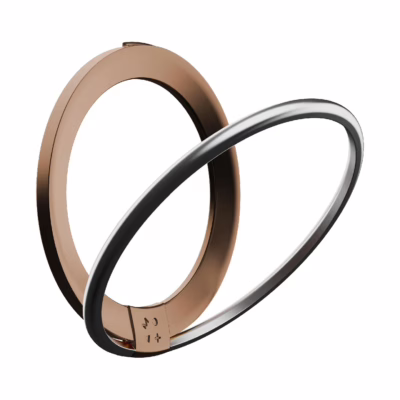 Momax รุ่น Hoop Magnetic Ring Stand - แหวนติดหลังมือถือ - สี Sandstone