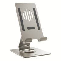 แท่นวาง Momax รุ่น Fold Stand Rotatable Phone Tablet Stand - สี Titanium