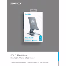 แท่นวาง Momax รุ่น Fold Stand Rotatable Phone Tablet Stand - สี Titanium