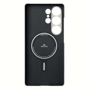 Pitaka รุ่น Ultra-Slim Case - เคส Galaxy S25 Ultra - สี Black/Grey Twill