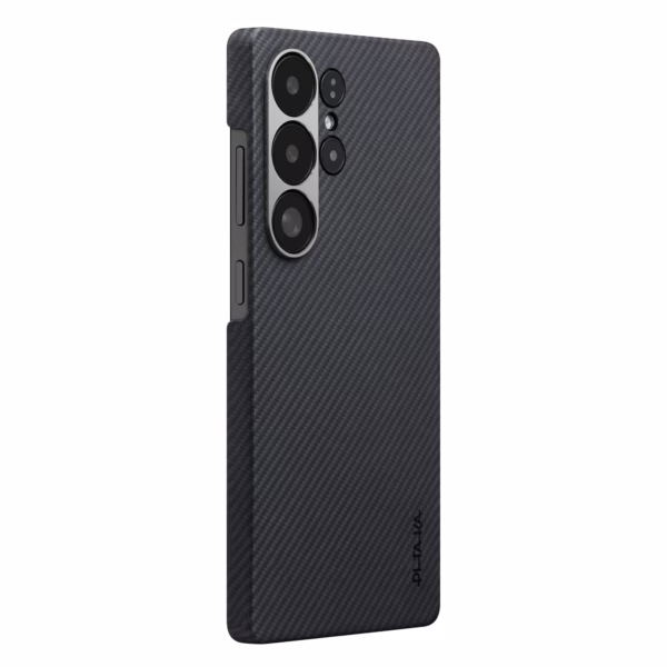 Pitaka รุ่น Ultra-Slim Case - เคส Galaxy S25 Ultra - สี Black/Grey Twill