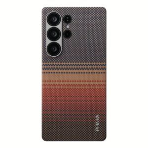 Pitaka รุ่น Tactile Woven - เคส Galaxy S25 Ultra - สี Sunset