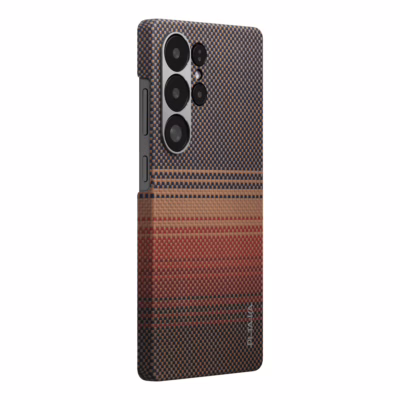 Pitaka รุ่น Tactile Woven - เคส Galaxy S25 Ultra - สี Sunset