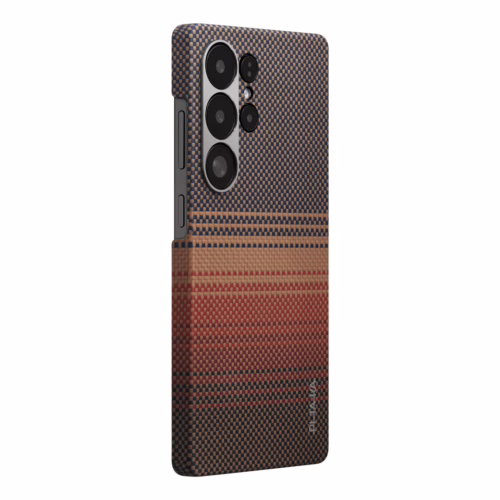 Pitaka รุ่น Tactile Woven - เคส Galaxy S25 Ultra - สี Sunset