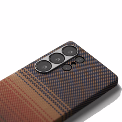 Pitaka รุ่น Tactile Woven - เคส Galaxy S25 Ultra - สี Sunset