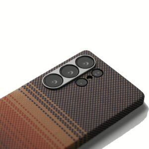 Pitaka รุ่น Tactile Woven - เคส Galaxy S25 Ultra - สี Sunset