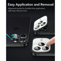 ESR รุ่น Classic Hybrid (Halolock) - Bundle Set - เคส+ฟิล์ม iPhone 16 Pro Max - สี Clear (พร้อมฟิล์ม+กระจกเลนส์กล้อง)