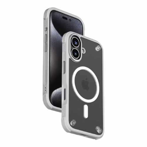 Momax รุ่น CaseForm Air (Magnetic) - เคส iPhone 16 Plus - สี Grey