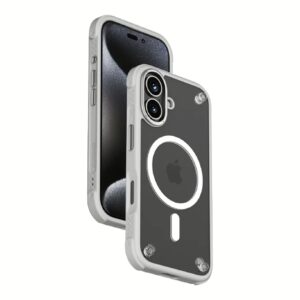 Momax รุ่น CaseForm Air (Magnetic) - เคส iPhone 16 Plus - สี Grey