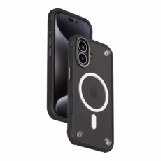 Momax รุ่น CaseForm Air (Magnetic) - เคส iPhone 16 Plus - สี Black