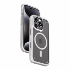 Momax รุ่น CaseForm Air (Magnetic) - เคส iPhone 16 Pro - สี Grey