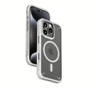 Momax รุ่น CaseForm Air (Magnetic) - เคส iPhone 16 Pro - สี Grey