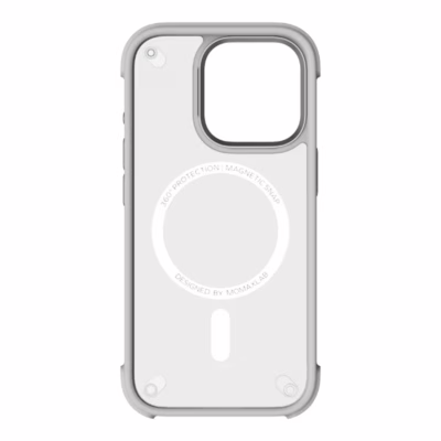 Momax รุ่น CaseForm Air (Magnetic) - เคส iPhone 16 Pro - สี Grey