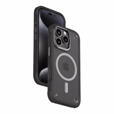 Momax รุ่น CaseForm Air (Magnetic) - เคส iPhone 16 Pro - สี Black