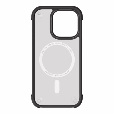 Momax รุ่น CaseForm Air (Magnetic) - เคส iPhone 16 Pro - สี Black