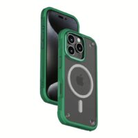 Momax รุ่น CaseForm Air (Magnetic) - เคส iPhone 16 Pro - สี Green