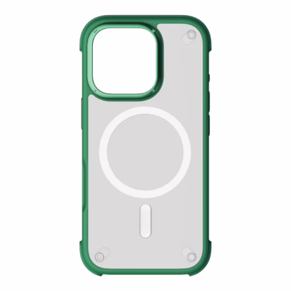 Momax รุ่น CaseForm Air (Magnetic) - เคส iPhone 16 Pro - สี Green