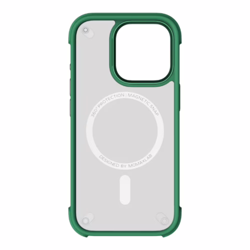 Momax รุ่น CaseForm Air (Magnetic) - เคส iPhone 16 Pro - สี Green