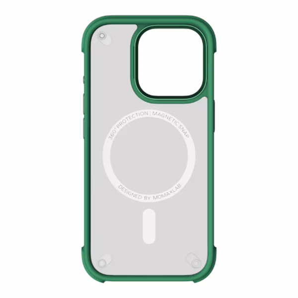 Momax รุ่น CaseForm Air (Magnetic) - เคส iPhone 16 Pro - สี Green